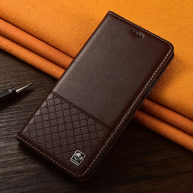 Napa Below Grid Genuine Leather Flip Case For Infinix Zero 20 30 40 X Pro Neo Ultra 4G 5G 2022 2023 Phone Cover Card Cases