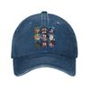 Craig of the Creek Characters Blue Denim Fabric Cap Casual Baseball Caps Adjustable Hat Summer Unisex Baseball Hats