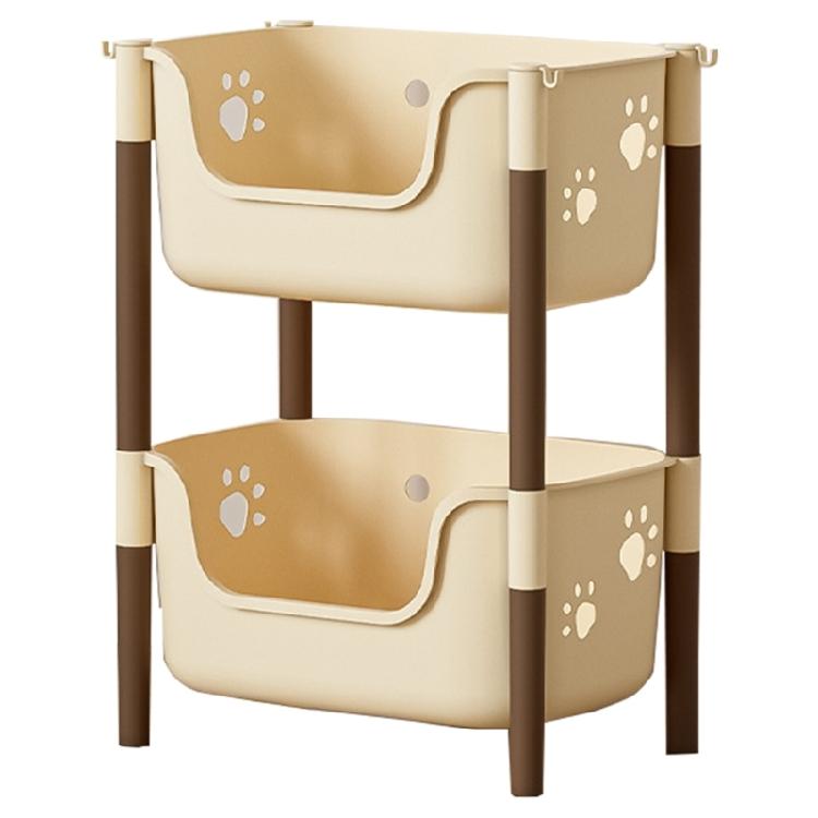 Convenient Rolling Storage Rack Multilayer Storage Solution with Drawers for Organizing Living Spaces Efficiently