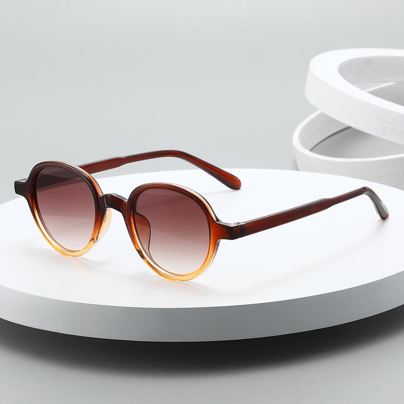 Unisex Fashion Retro Round Sunglasses Brand Designer Vintage Small Frame Sun Glasses Korean Style Driving Eyewear UV400