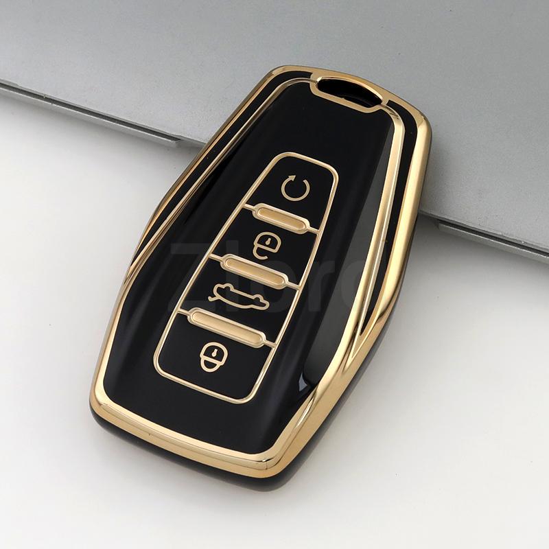 For Geely Okavango Coolray Atlas Monjaro Tugella Emgrand Gt S Proton X50 X70 Tpu Car Key Case Cover Protective Shell Fob