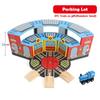 High-Quality Wooden High-Quality Track High-Quality Railway High-Quality Accessories High-Quality Bridge High-Quality Train Space facility