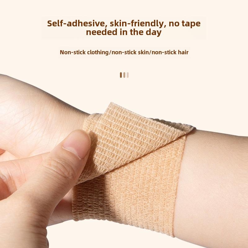Breathable Self-Adhesive Elastic Sports Bandage - High Elastic, Disposable Dressing