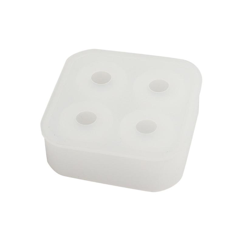 

3D маленькие круглые силиконовые формы для шариков, форма из эпоксидной смолы, сделай сам, форма для брелока, браслета, инструмент для изготовления ювелирных изделий ручной работы