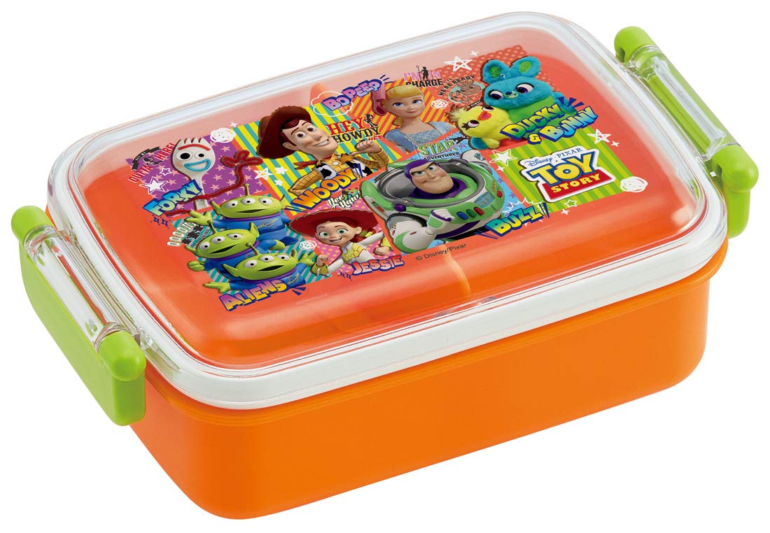 

Skater Kids Ag+ Soft Bento Box, 450ml, Disney Toy Story 21 Design, Made in Japan, RBF3ANAG-A