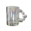 Europe Style Coffee Mugs Luxury handle Coffee Milk  Afternoon Tea Cup Creative Bubble Glass Cups For Friend Gift