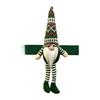 Seasonal Curtain Holdbacks Christmas Plush Gnome Buckle, Scandinavian Santa Doll Tiebacks, Buckle for Living Room Faceless Dwarf Holdback Fastener