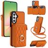 RFID Blocking Card Wallet Ring Holder Crossbody Phone Case For Samsung Galaxy S26 Ultra S25 Edge S24 S23 FE S22 Plus+ A37 A07