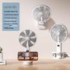 Portable USB Desk & Neck Mini Fan – Rechargeable & Outdoor-Friendly