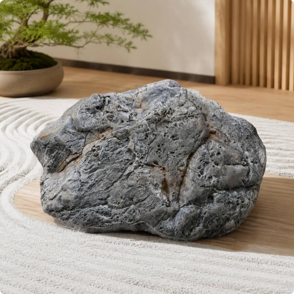 Artificial Decorative Rock Versatile Foam Faux Textured Fake Stone Portable