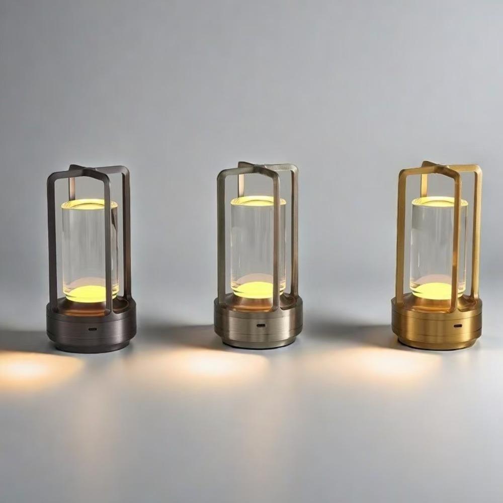 LED Night Light USB Charging Table Lamp Touch Control Ambient Light for Bedroom Living Room Cafe Hotel Home Decor Gift