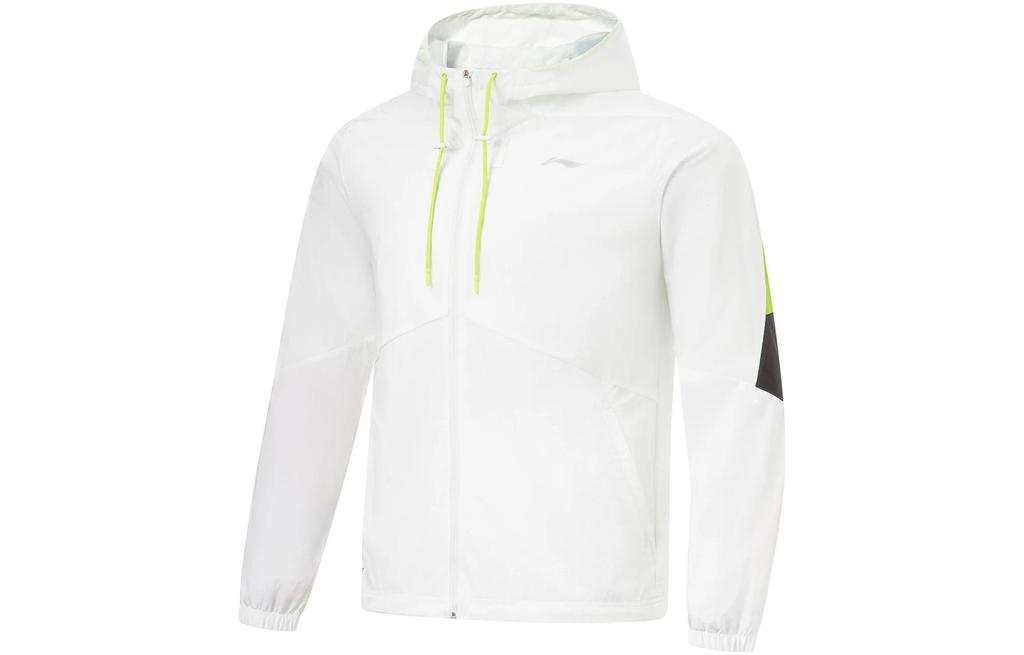 Li Ning Fitness Series Jacket Men's Standard White AFDT411-5