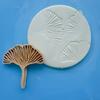 Ginkgo Biloba Blatt Tonstempel 3D-gedrucktes Blattmuster Tonprägeform für DIY-Bastelarbeiten Polymer Clay Herstellung