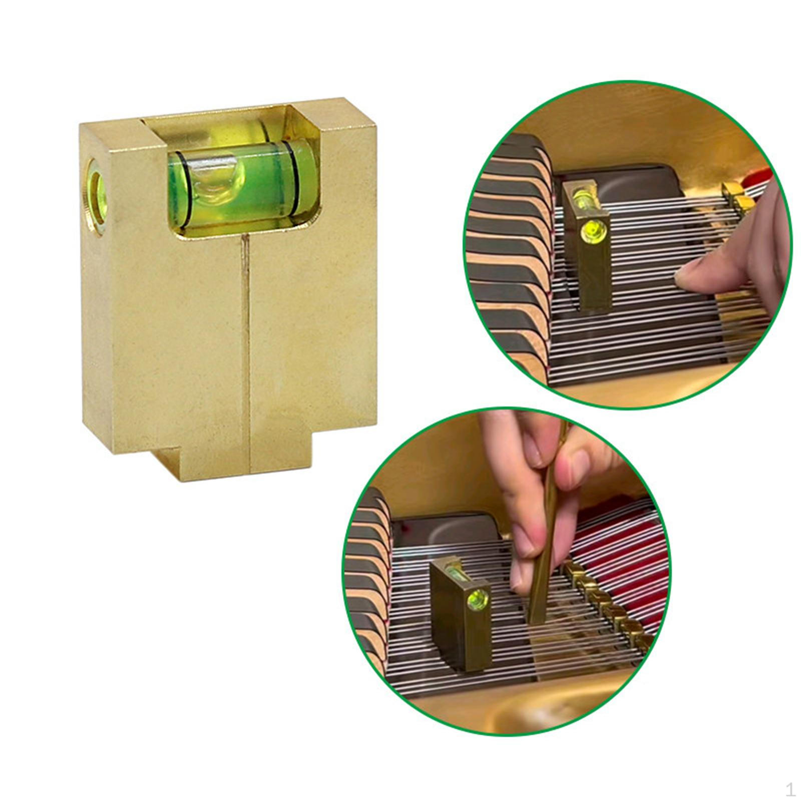 

Piano String Bubble Level Instrument Easy to Read Professional Fixing Regulating Replacement