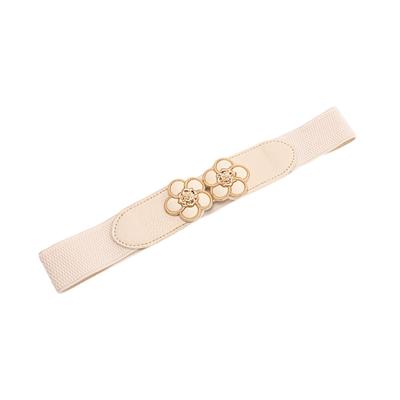 Girls Trendy Waist Belt Flower Corset Costume Underbust Elegant Waist Body Jewelry for Party Jeans Belt Trendy Chain