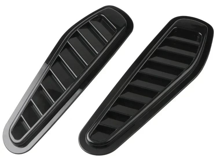 

Preemi Universal for Civic 10th Gen 2016-2026 Decor ONLY Car Accessories Front Hood Air Flow Vent Bonnet Scoop Cover Trim чёрный