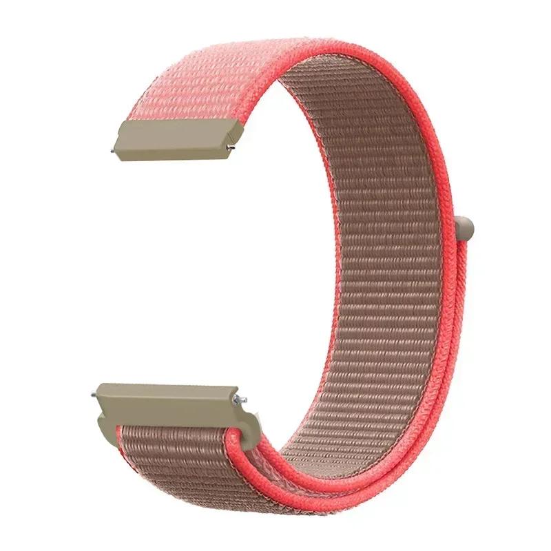 20mm 22mm Nylon Loop For Garmin Venu 3 2/SQ SQ2/Vivoactive 6 5 4 3 Watchband For Garmin Forerunner 745 965 255 245 645 55 158