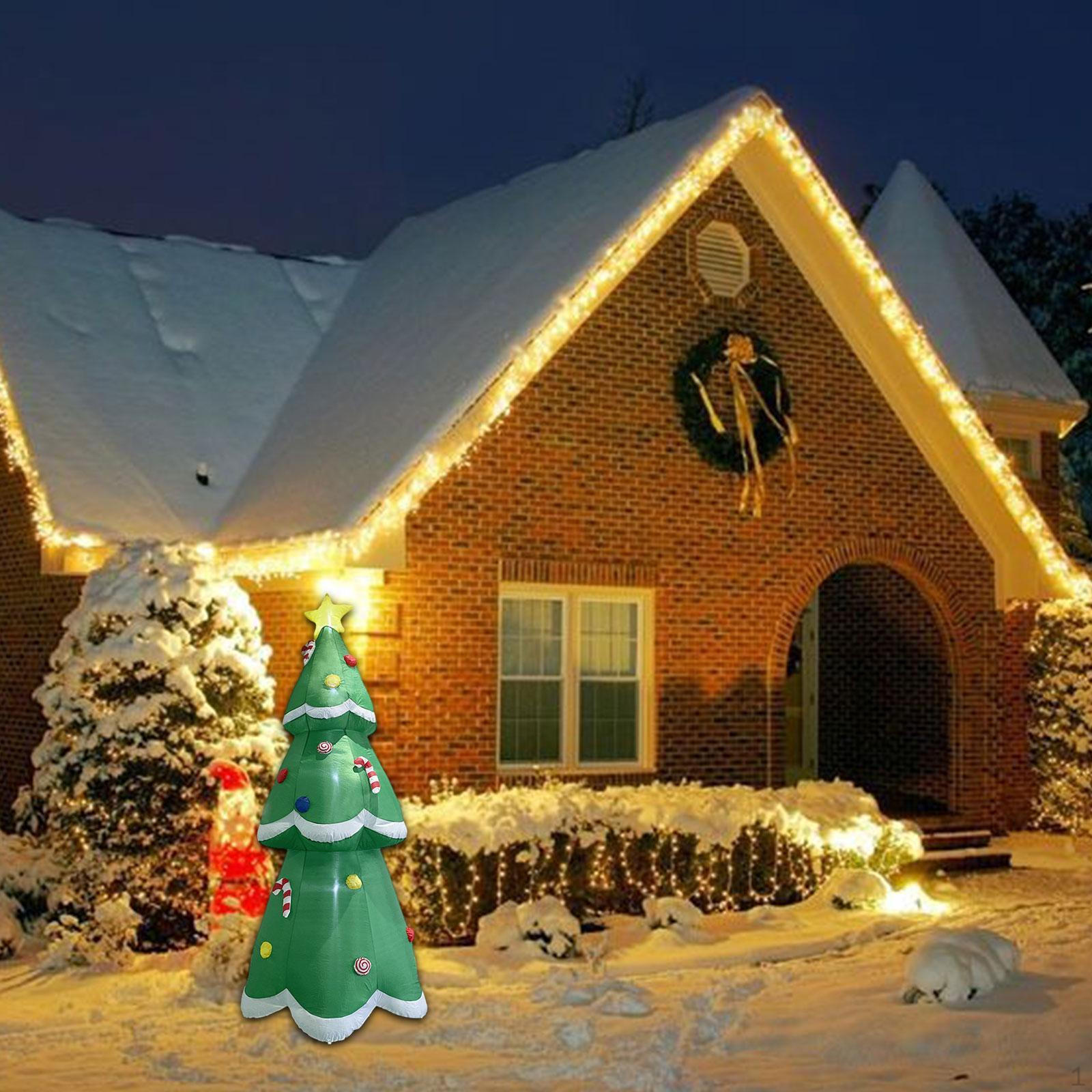 

Рождественские надувные украшения для двора 2.1m Christmas tree