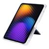 For Xiaomi Pad 7/Pad 7 Pro Case Y-Fold Stand Pattern Print Leather+Clear Acrylic Tablet Cover with Pencil Holder