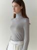 Liel Powdery Turtleneck Knit (Silver Blue)