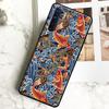 Tattoo Japanese Koi Dragon Wave Case For Oppo A96 A76 A16 A18 A38 A58 A78 A98 A15 A17 A77 A74 A94 A54 A57S A40 A60 A80 Cover