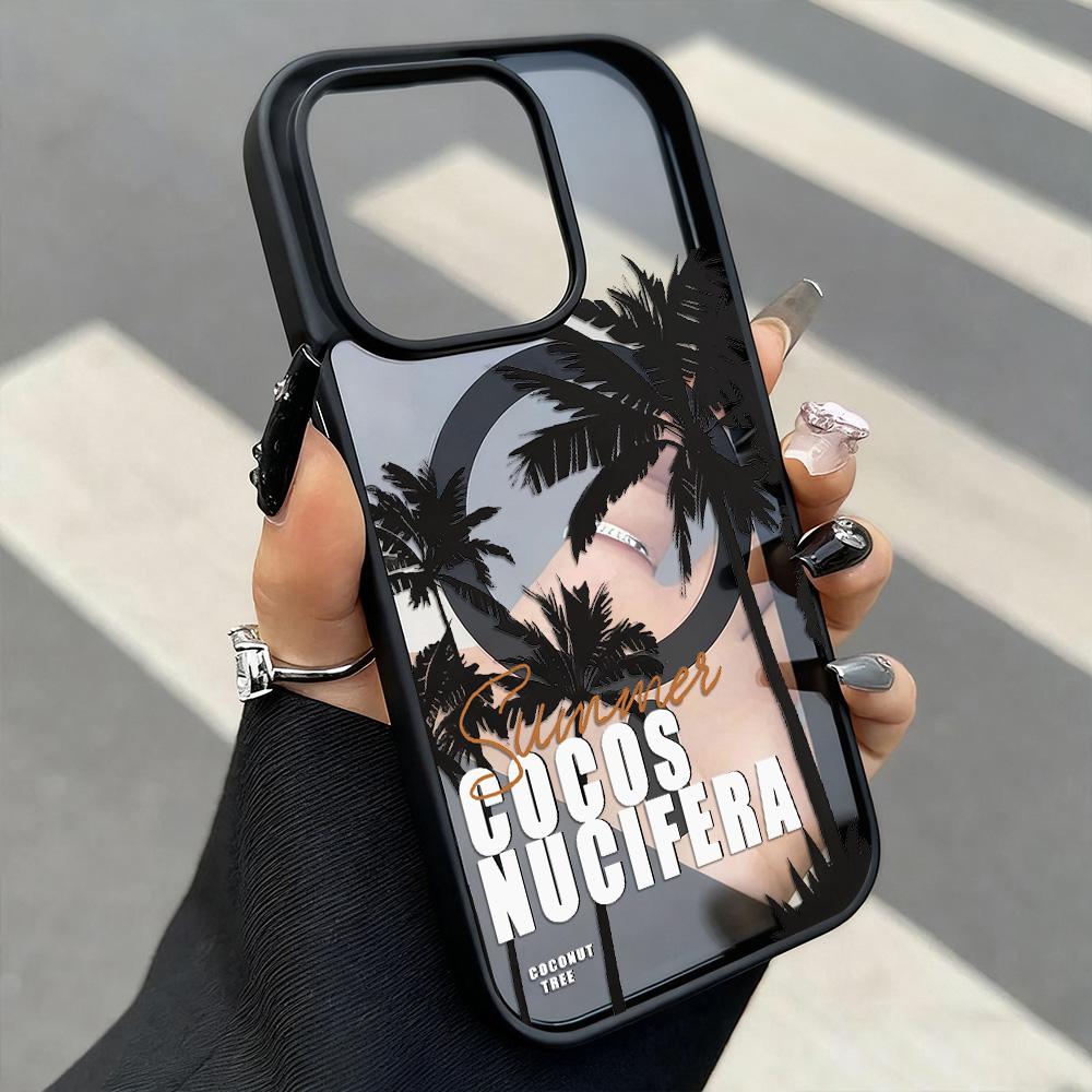 

Магнитный чехол для телефона для iPhone 11 12 17 14 15 Pro Max 15 14 16 Pro 13 14 15 16 Противоударный чехол Магнитное кольцо Mag-Safe Задняя крышка iPhone 16 чёрный