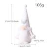 Christmas Gnome Christmas Gnomes White Plush Hat Elf Doll Ornament Crafts Decor Doll Supplies For Home Restaurant