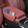 PU Leather Center Console Storage Luxury Style Armrest Pad Arm Rest Expander  Driving Comfort