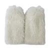 Fellimitat Lockiges Flauschiges Beinwärmer 40cm Knielang Mädchen Socken Warmer Knieschutz Spicy Girls