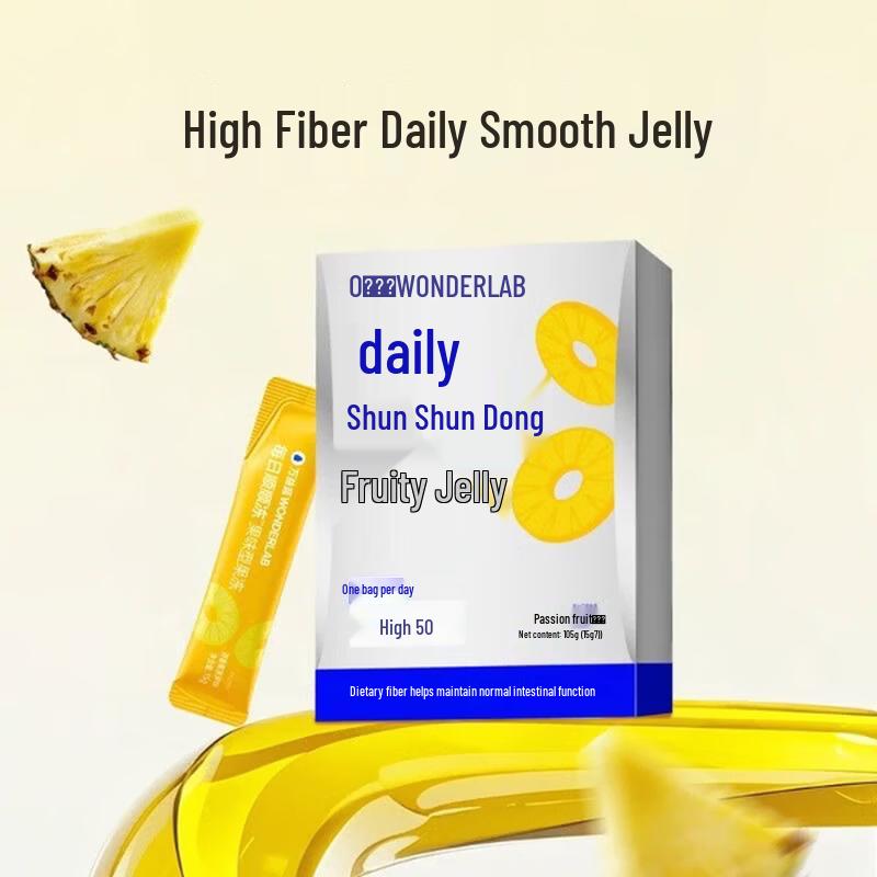 Wanyi Blue Daily Shunshun Passion Fruit Pineapple Jelly