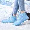 High-top Snow Boots Plush Winter Outdoor Sneakers Anti-slip Hiking Sports Shoes Warm Ankle Boots Cotton Shoes Size 27-47