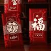 6pcs Thickened Red Envelopes Hot Stamping Lucky Bags Hongbao Money Gift Envelopes  Wedding Ceremony