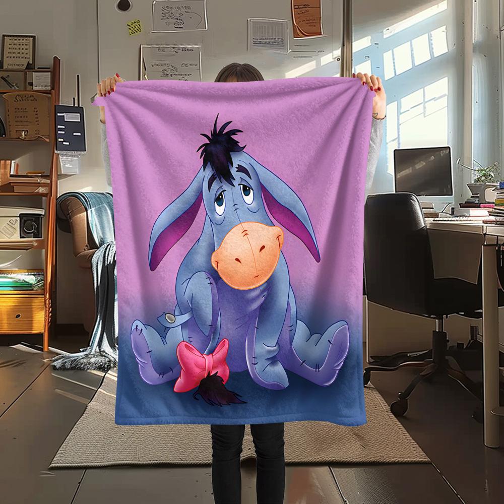 Clouds Butterflies Blanket Blanket Home Decor Machine Washable Sheet Outdoor Plush Blanket