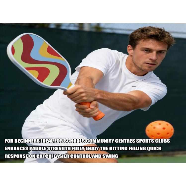 Durability Carbon Fiber Pickleballs Paddles Ergonomic Grip for Quickly Response and Maximums Durability