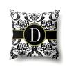 Polyester Pillow Case Home Decoration Geometric Print 26 English Letters Bedside Cushion Cover