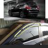 For BMW X3 F25 2011 2012 2013 2014 2015 2016 2017 Car Body Styling Sticker Plastic Window Glass Wind Visor Rain/Sun Guard Vent