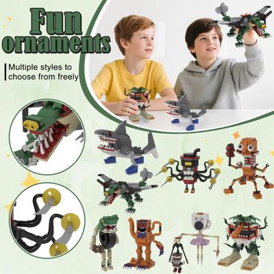 Zábavná dětská sada puzzle, stavebnice, hračka