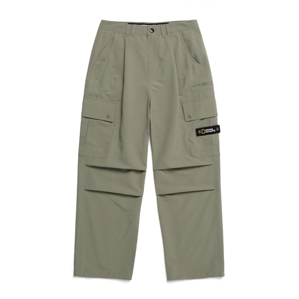 NATIONALGEOGRAPHIC N241Wpt070 Women'S Anas Volume Wide Cargo Pants Lichen Khaki