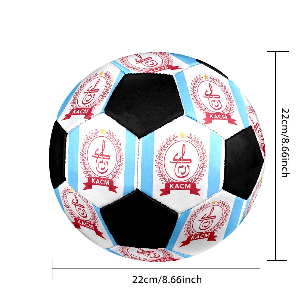 SIZE 5 Maracanã Soccer Ball Colorful All Ages Machine Stitched PVC Competition Ready Durable High-Bounce