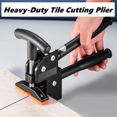 Tile Cutting Breaking Pliers, Manually Heavy Duty Press Tile Opener With Torsion Handle, Ceramic Tile Splitter For Tile Ceramic