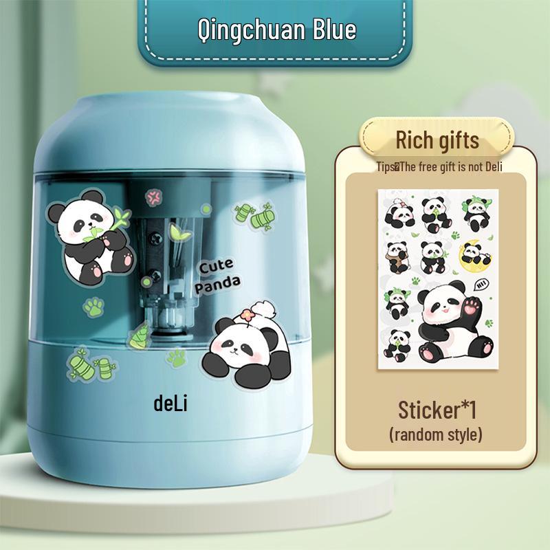 

Автоматическая электрическая точилка для карандашей Deli - Двойное питание для начальных и эскизных карандашей No-4cm-4cm