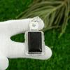 Silver Sheen Obsidian Gemstone 925 Sterling Silver Bezel Wife Pendant Jewelry