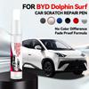 För BYD Dolphin Surf Färgreparationspenna Touch Up Repborttagare DIY Biltillbehör Svart Vit