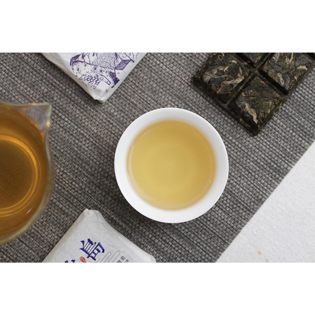 Yunnan Pu'er Tea Icelandic Sweet Big Tree Ancient Tree Puer Raw Tea Brick 50g