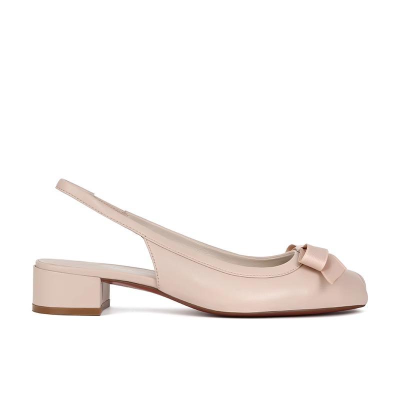 

Универсальные балетки на устойчивом каблуке, женская обувь и сандалии 40 розовый