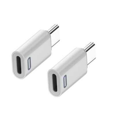 2 st Hona till Typ C Hane Adapter Stödjer 35W Snabbladdning Och 480 Mbps Dataöverföring För Telefon16/15 Enheter