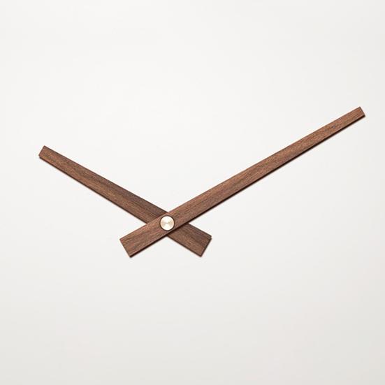 2Pcs/Set Clock Pointers Solid Wood High Torque Repair Parts DIY 12/14 Inch Wall Quartz Clock Hands for Home
