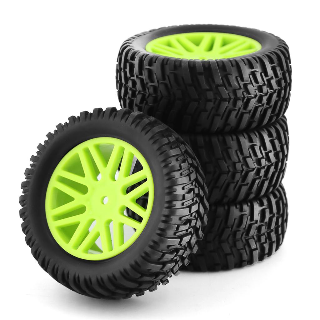 1/10 RC Off Road Tires And Wheels 12mm Hex Rubber Short Course Truck Tyres For 1:10 Scale Buggy Car Kyosho ARRMA Traxxas Wltoys