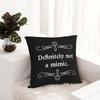 Definitely Not A Mimic Dnd Game Square Pillowcase Cushion Cover Pillow Case Throw Pillow Cover for Home Sofa Living Room