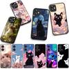 Cover for Huawei P30 P20 P10 Mate 10 20 Pro Lite Y9A Y8S P Smart Y7 Y9 Prime Y6 Casing Phone Case Cartoon Kitten Cat Meow